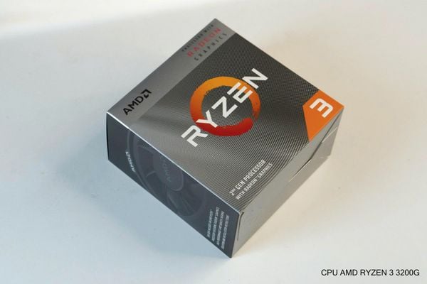 CPU AMD Ryzen 3 3200G (4 nhân 4 luồng, 3.6Ghz - 4.0Ghz, 6MB)