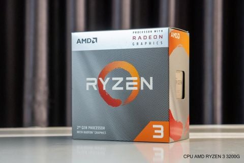 CPU AMD Ryzen 3 3200G (4 nhân 4 luồng, 3.6Ghz - 4.0Ghz, 6MB)