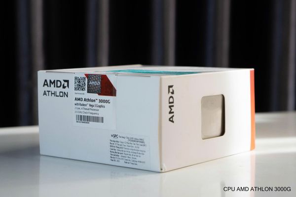 CPU AMD Athlon 3000G (3.5Ghz, 2 Nhân 4 Luồng, 5MB, AM4)