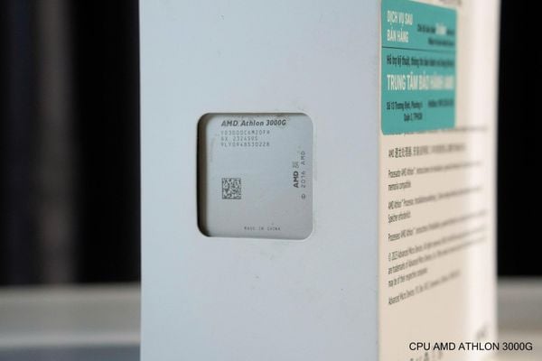 CPU AMD Athlon 3000G (3.5Ghz, 2 Nhân 4 Luồng, 5MB, AM4)