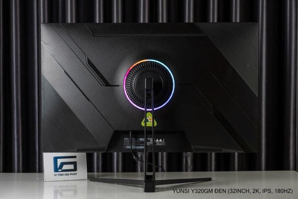 Yunsi Gaming Y320GM 2K 180Hz (QHD, IPS, HDMI + DP, 1ms) - Màu đen