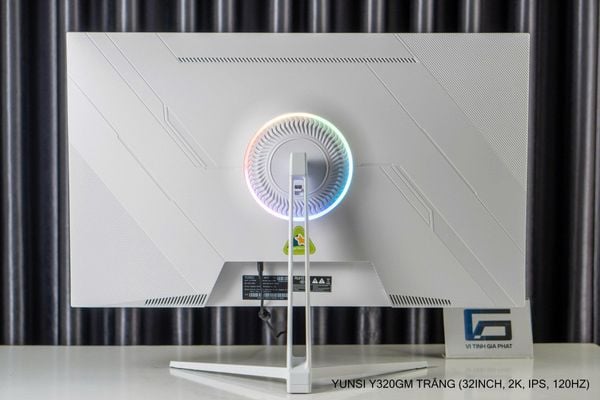 Yunsi Gaming Y320GM 2K 180Hz (QHD, IPS, HDMI + DP, 1ms) - Màu trắng