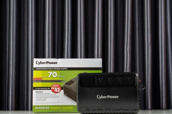 Bộ Lưu Điện UPS CyberPower Line Interactive BU1000EA (600W, 1000VA)