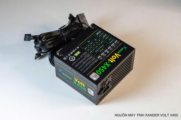 Nguồn máy tính XANDER VOLT X450 450W - Màu đen