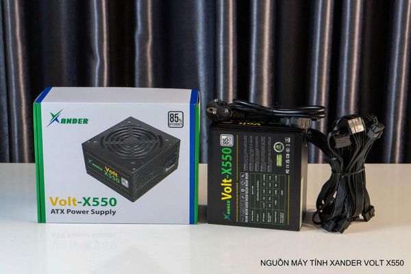 Nguồn máy tính XANDER VOLT X550 550W - Màu đen