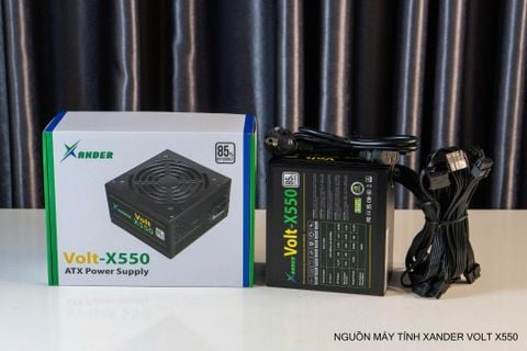 Nguồn máy tính XANDER VOLT X550 550W - Màu đen