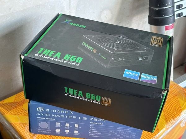 Nguồn Ander Thea 650 80+ Plus Bronze 650W - Màu đen
