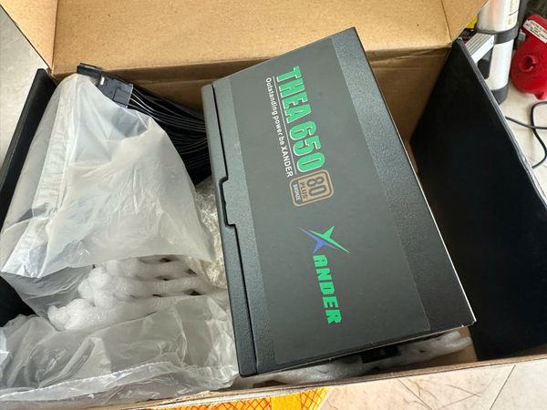 Nguồn Ander Thea 650 80+ Plus Bronze 650W - Màu đen