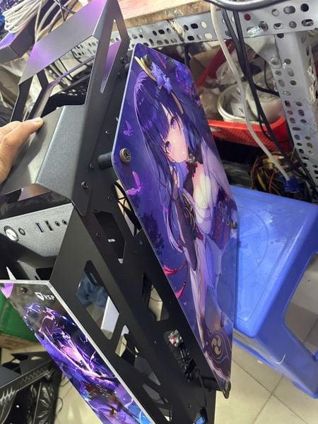 Thùng máy vỏ case máy tính VSP GAMING ES1 - Đen G.ART (2ND không box)