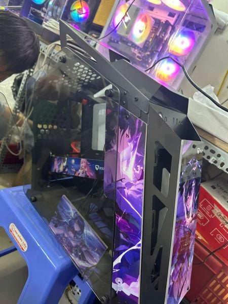 Thùng máy vỏ case máy tính VSP GAMING ES1 - Đen G.ART (2ND không box)