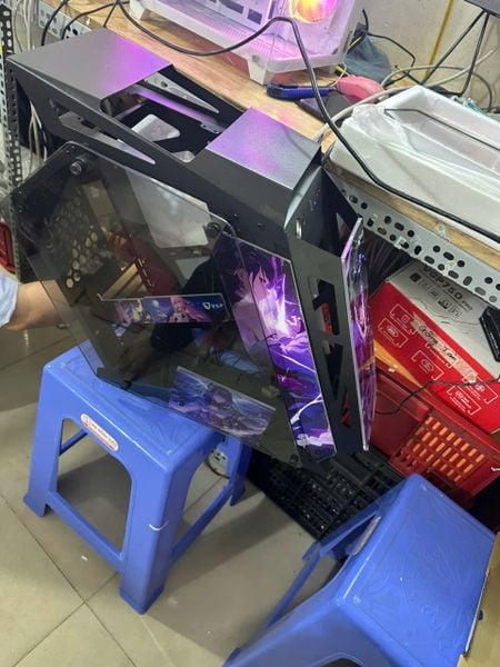 Thùng máy vỏ case máy tính VSP GAMING ES1 - Đen G.ART (2ND không box)