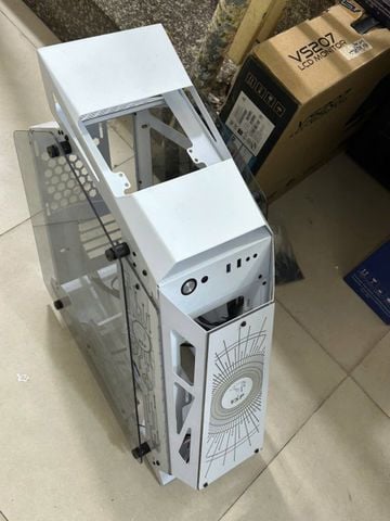 Thùng máy vỏ case máy tính VSP GAMING ES1 - Trắng (2ND, không box)