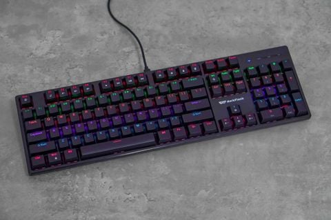 Bàn phím Gaming có dây Darkflash DK100 Blue Switch - Màu đen