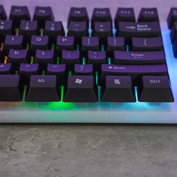 Combo phím chuột Gaming Magic KM-01L LED RGB - Màu đen