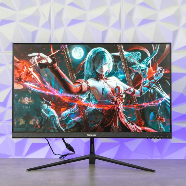 Huntkey E2433F Phẳng (24 inch, 100Hz, IPS, FHD, 5ms, VGA, HDMI, Đen)