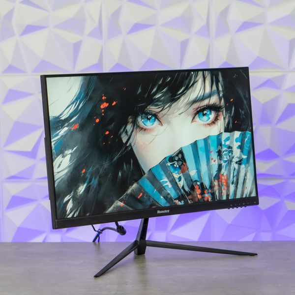 Huntkey E2433F Phẳng (24 inch, 100Hz, IPS, FHD, 5ms, VGA, HDMI, Đen)