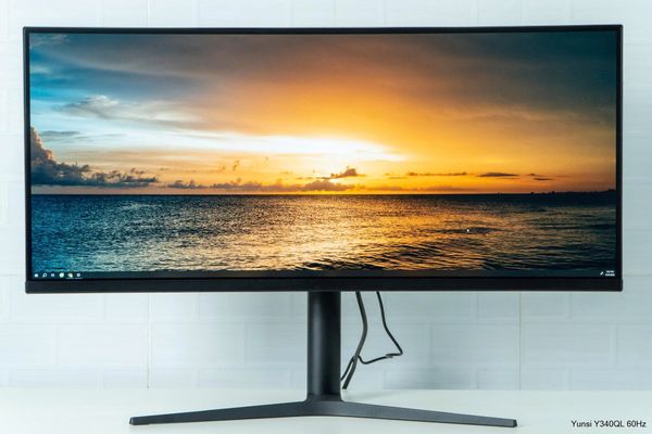 Yunsi Y340QL 4K 34 inch (60Hz, IPS, DP-HDMI) - Màu đen