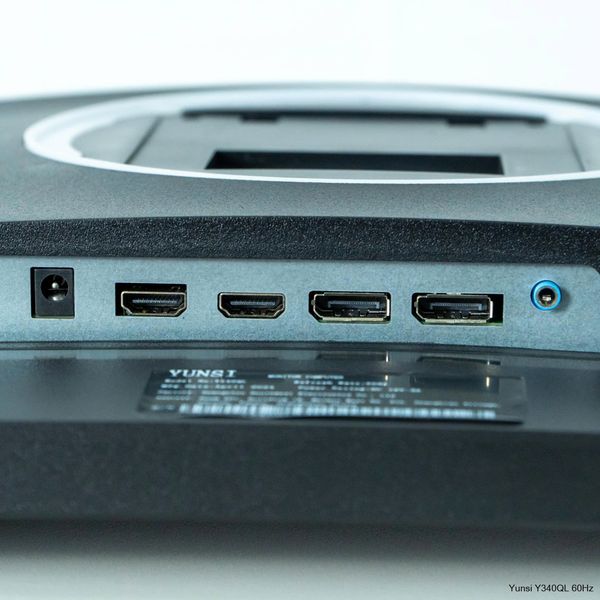 Yunsi Y340QL 4K 34 inch (60Hz, IPS, DP-HDMI) - Màu đen