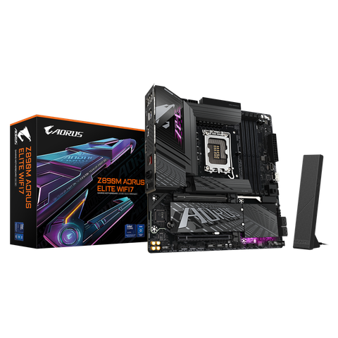Bo mạch chủ Gigabyte Z890M AORUS Elite WIFI7 DDR5 LGA1851