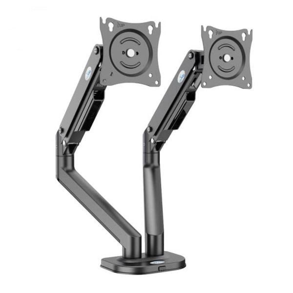 Giá treo màn hình đôi ZENO M8D/B Đen 17 - 32 inch, tải trọng 4-18kg, VESA 75x75/100x100