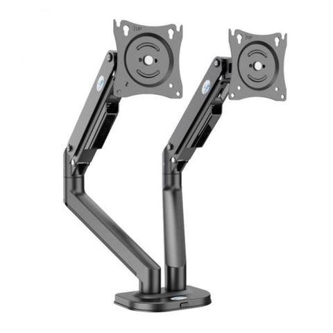 Giá treo màn hình đôi ZENO M8D/B Đen 17 - 32 inch, tải trọng 4-18kg, VESA 75x75/100x100
