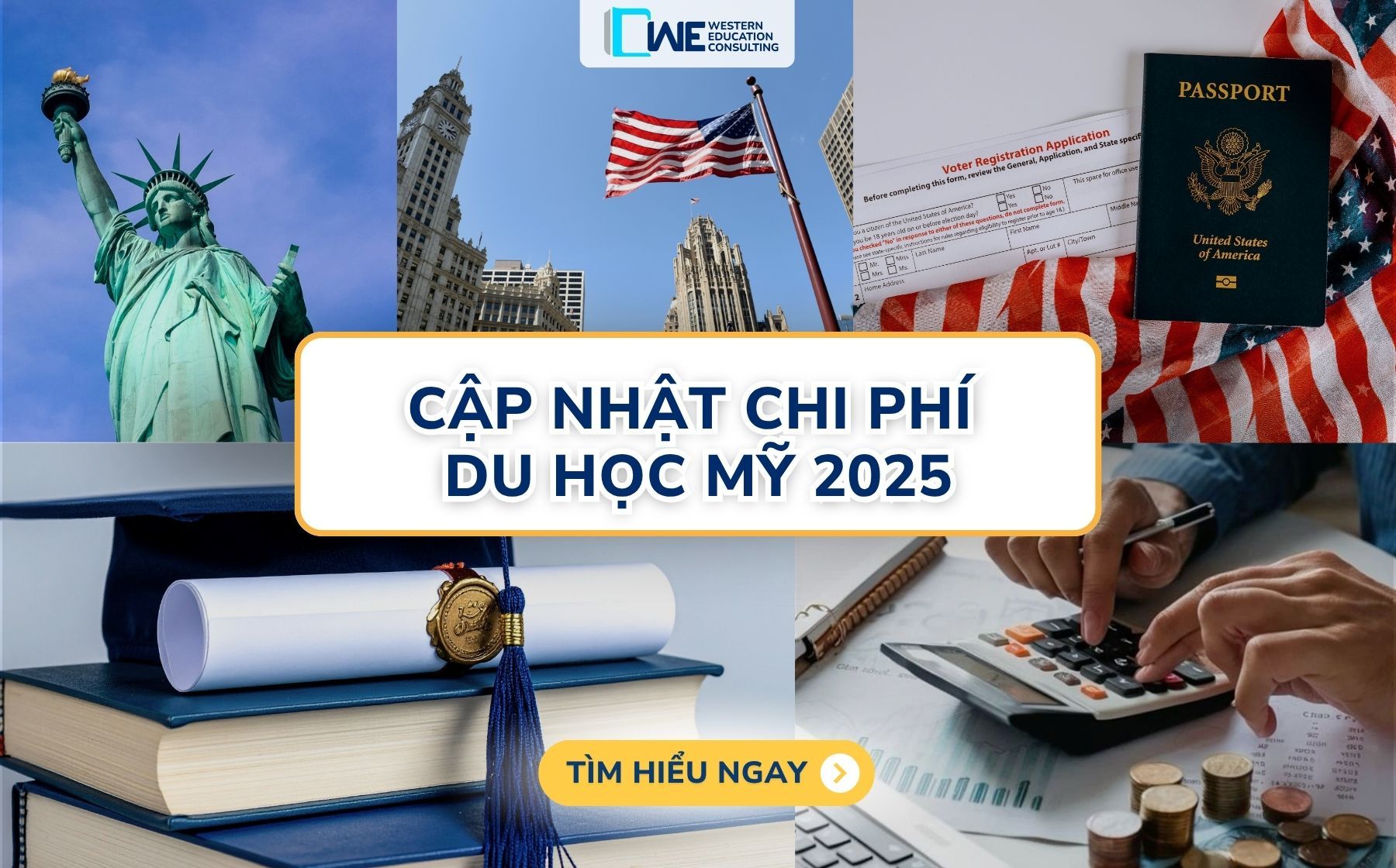  CHI PHÍ DU HỌC MỸ 2025 — CẦN CHUẨN BỊ BAO NHIÊU? 