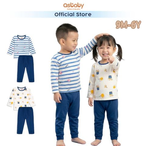 Bộ Dài Tay Asbaby Bluteen AST415