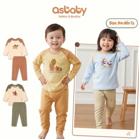 Bộ dài thu đông Littel Woods Asbaby