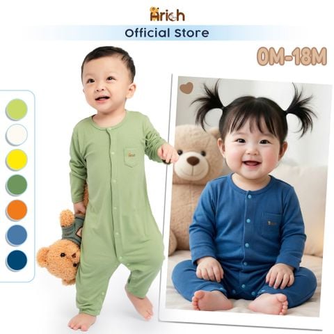 Body dài trơn Arich vải sợi tre petit ARA131