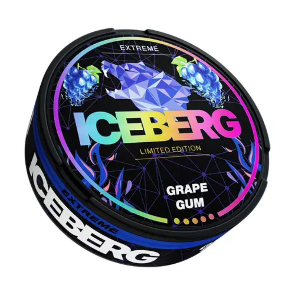  ICEBERG Grape Gum ( Kẹo Gum Nho ) Slim Max Strong 35mg 