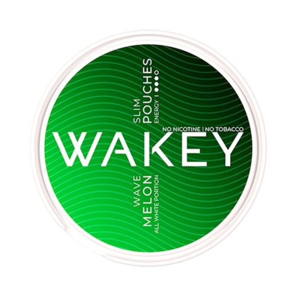  WAKEY Melon Wave ( Dưa Gang ) Slim 50mg | Caffeine Pouches 