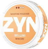  ZYN Bellini ( Đào Nho Xanh Trà Trái Cây ) Mini Dry 3mg 