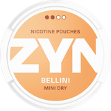  ZYN Bellini ( Đào Nho Xanh Trà Trái Cây ) Mini Dry 3mg 