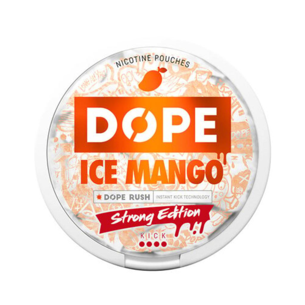  DOPE Ice Mango ( Xoài Nhiệt Đới Lạnh ) Slim Strong 11.2mg 