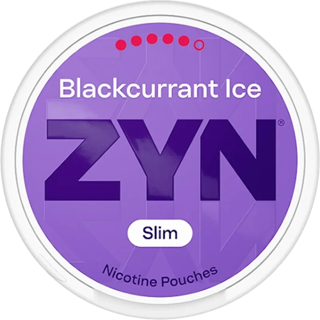 ZYN Blackcurrant Ice ( Lý Chua Đen Lạnh ) Slim Super Strong 13.5mg 