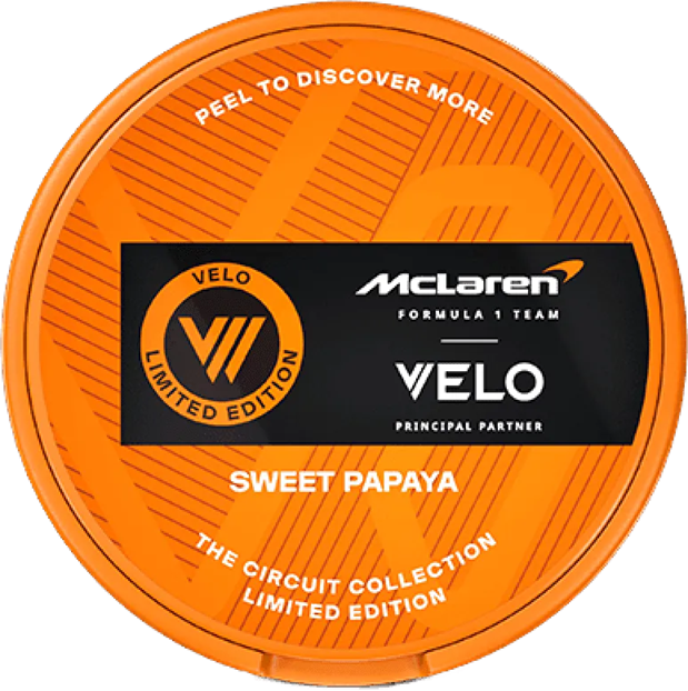  VELO McLaren Sweet Papaya Limited Edition ( Đu Đủ Nhiệt Đới ) Slim 8mg 