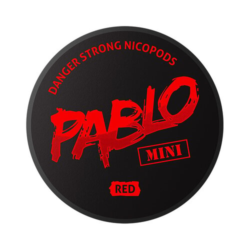  PABLO Mini Red ( Bạc Hà ) Mini Strong 15mg ( Hộp 30 Túi/Pouches ) 