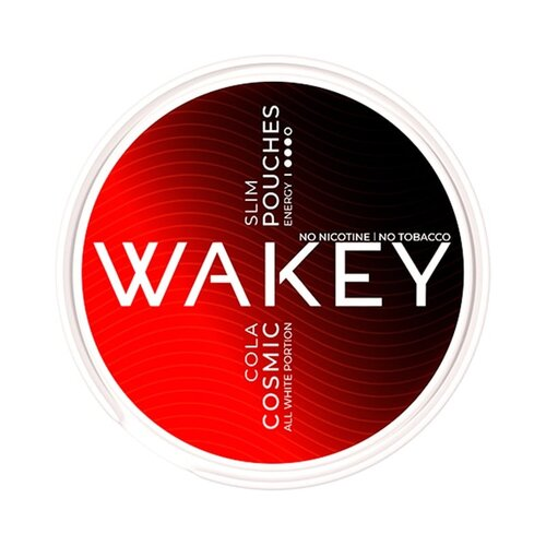  WAKEY Cosmic Cola ( Coca Cola ) Slim 50mg | Caffeine Pouches 