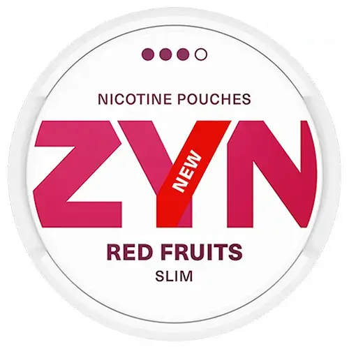  ZYN Red Fruits ( Quả Đại Hoàng Mâm Xôi Dâu Tây ) Slim 9mg 