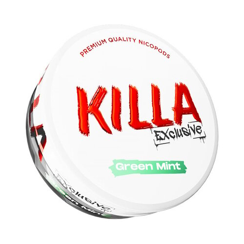  KILLA Exclusive Green Mint ( Bạc Hà ) Slim Strong 13.2mg 