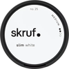  Skruf No. 25 Medium White ( Thuốc Lá Bergamot Hoa Hồng ) Slim 10.4mg 