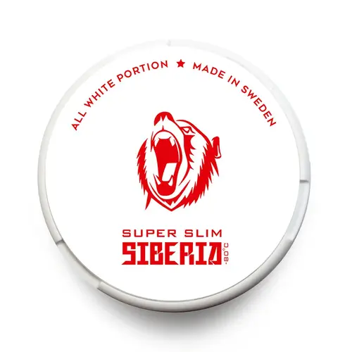  SIBERIA All White ( Bạc Hà ) Super Slim Ultra Strong 33mg 