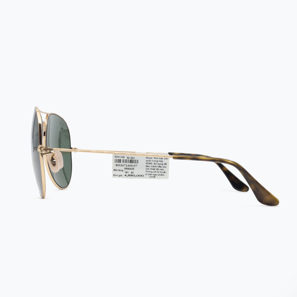 Kính mát RAYBAN Aviator 3025