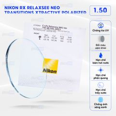 Tròng kính đánh Nikon Rx Relaxsee Neo Transitions Xtractive Polarized