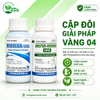  Giải Pháp Vàng 04 – Bộ Đôi Đặc Trị Thối Trái Sầu Riêng, Nứt Thân Xì Mủ, Nấm Phytophthora 