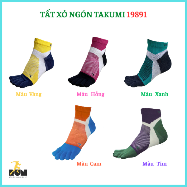  Tất xỏ ngón Takumi 19891 
