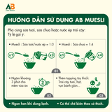  Ngũ Cốc Dinh Dưỡng AB Muesli Hũ Nhựa - Vị Matcha 