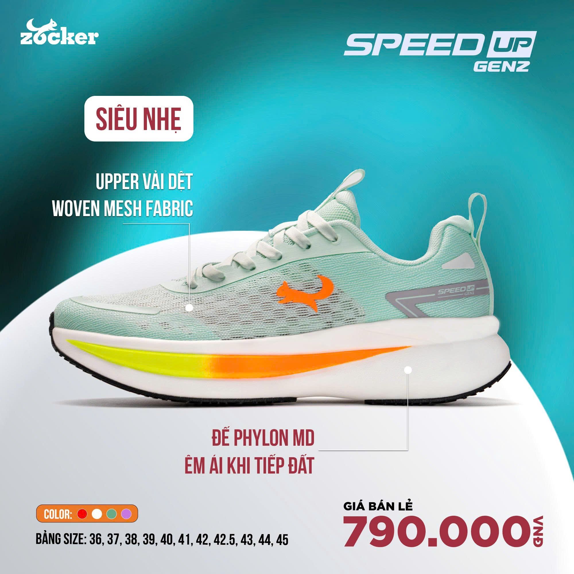  Giày Zocker Speed Up Gen2 