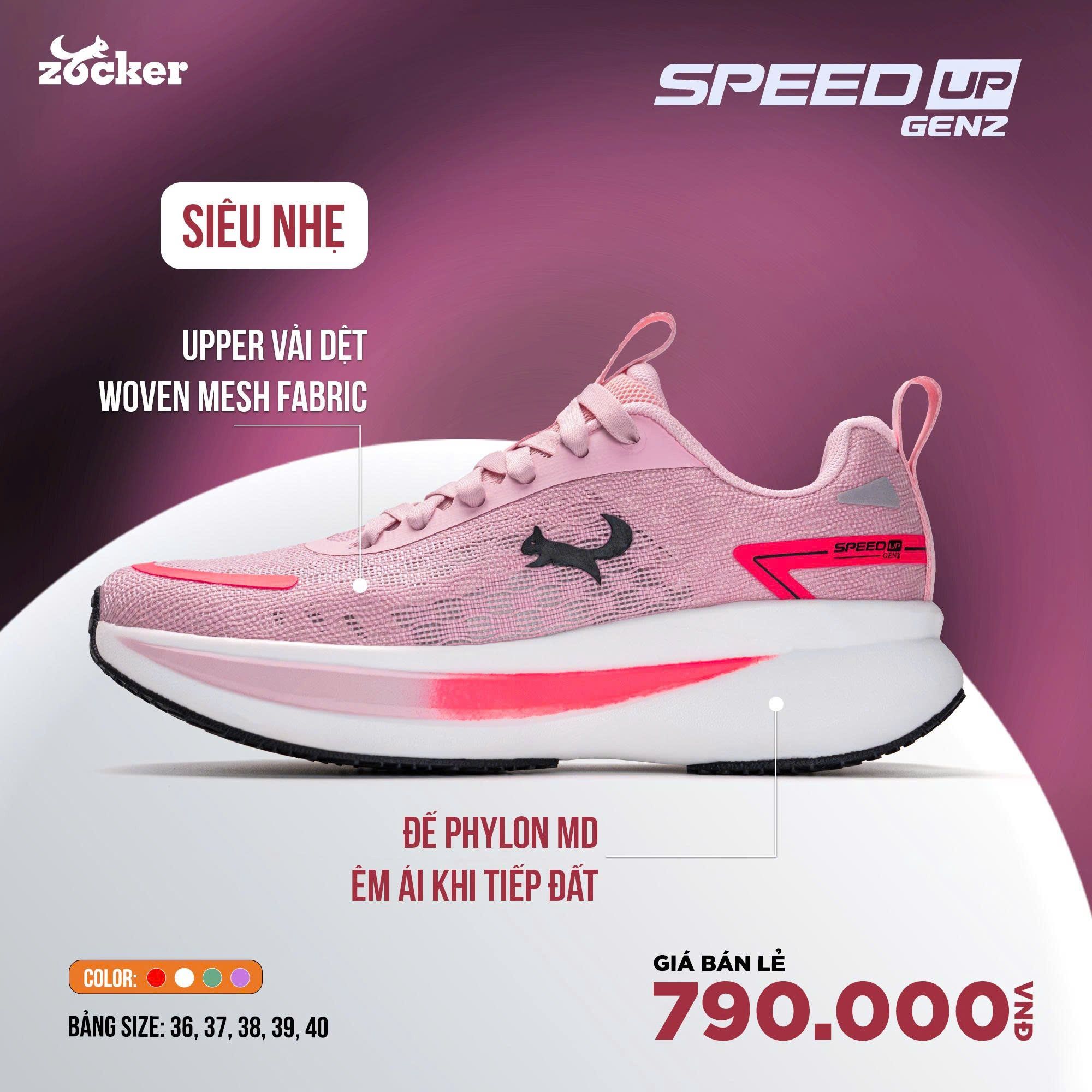  Giày Zocker Speed Up Gen2 