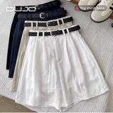  Quần Short Linen Kèm Thắt Lưng – Mát Lạnh, Dễ Phối, Thanh Lịch 